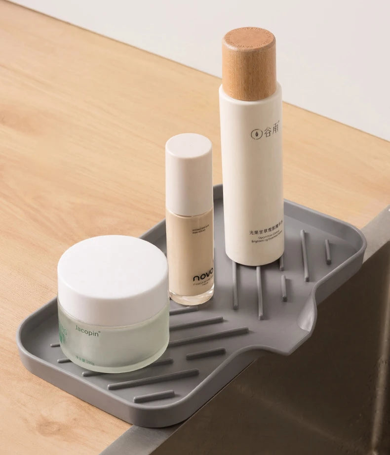 Silicone Sink Tray with Drainage – Small & Large Sizes