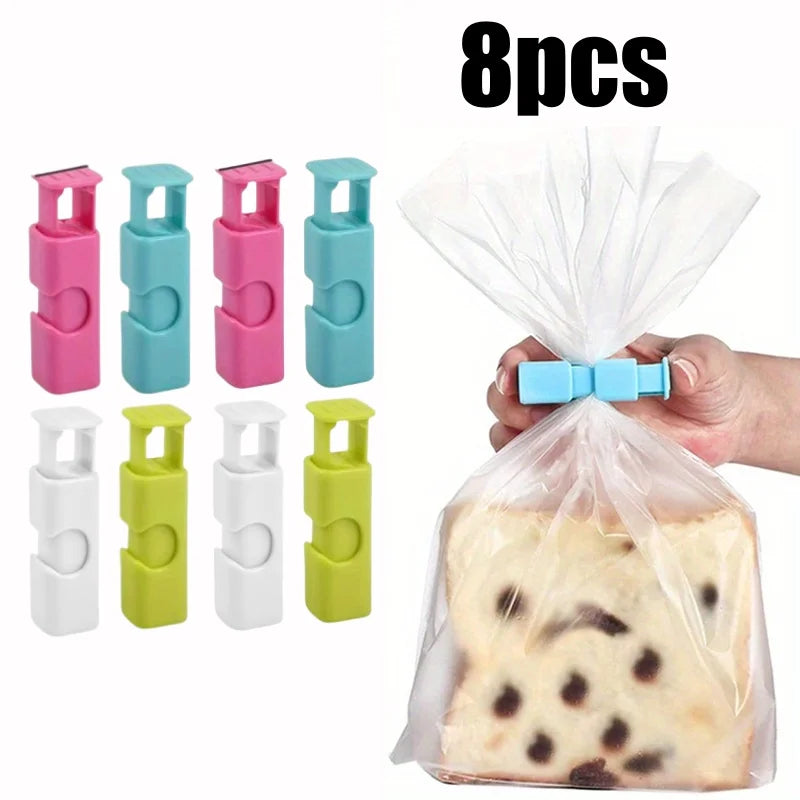 Reusable Plastic Food Bag Clips – 4/20-Piece Set