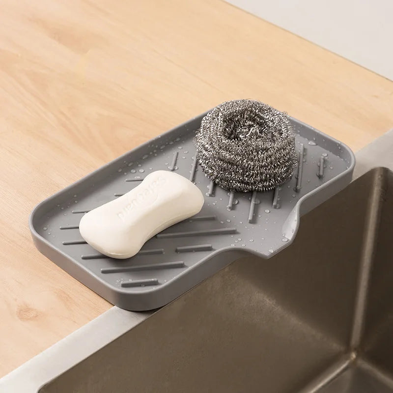 Silicone Sink Tray with Drainage – Small & Large Sizes