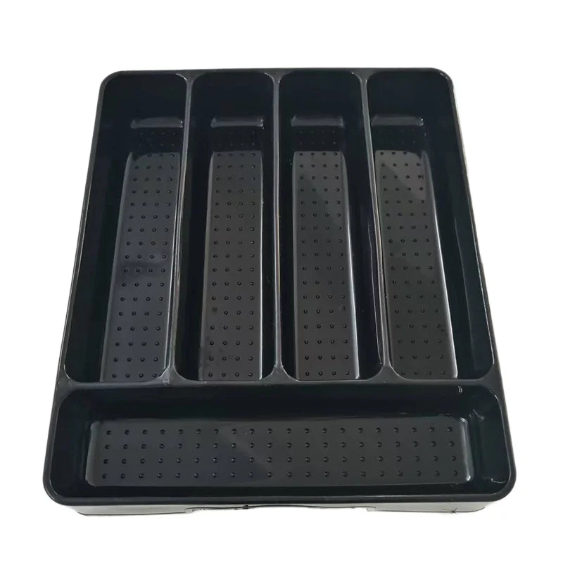 Adjustable Kitchen Drawer Organizer Tray – Utensil Storage