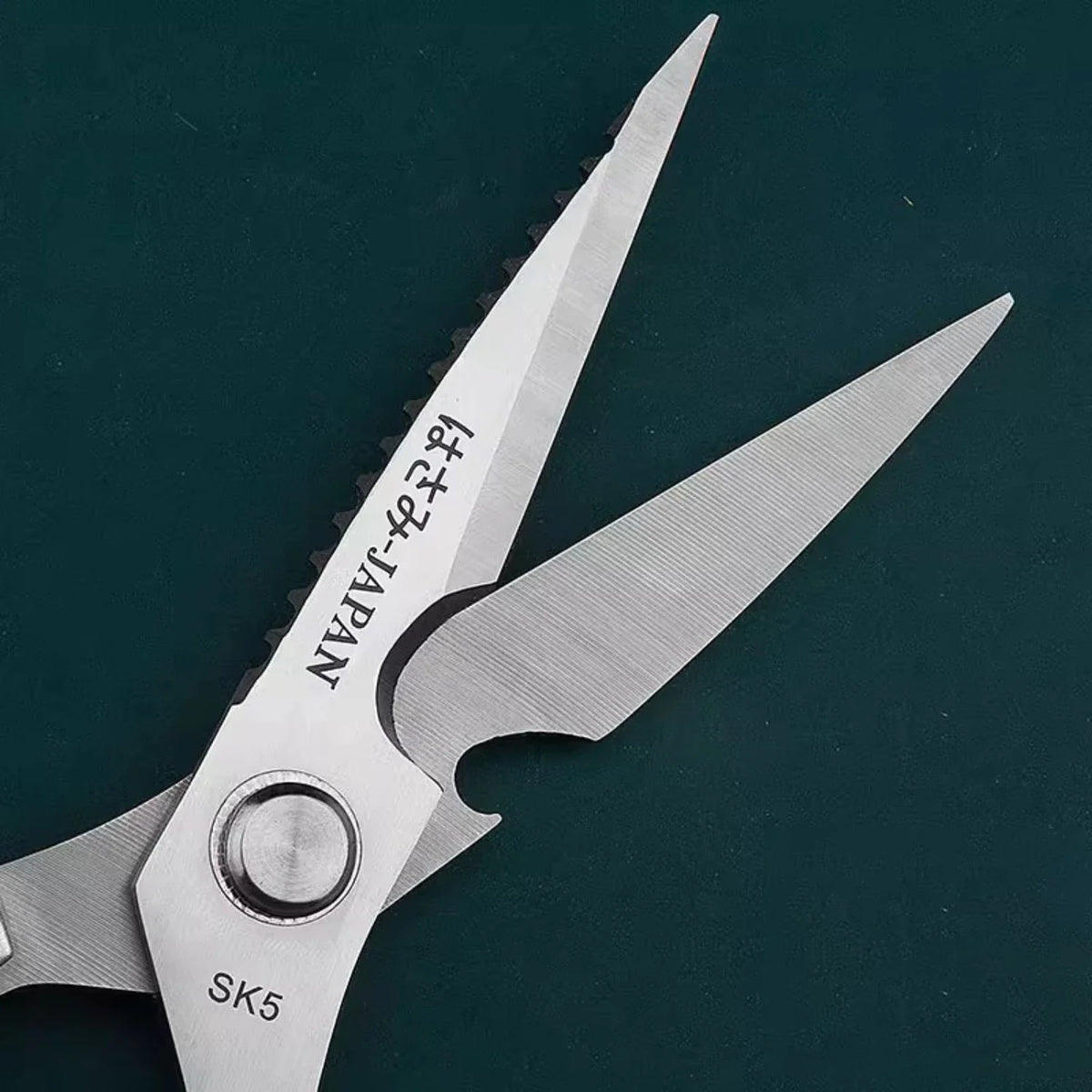 Stainless Steel Kitchen Shears – Multipurpose Food Cutting Scissors