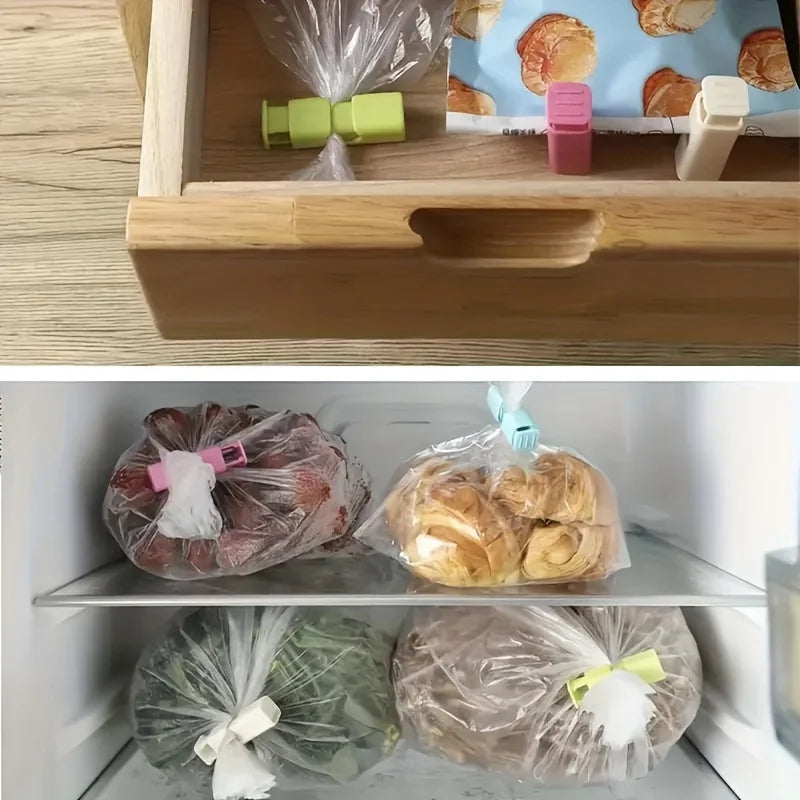 Reusable Plastic Food Bag Clips – 4/20-Piece Set
