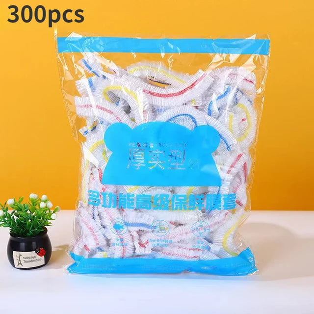 Colorful Elastic Food Covers – Disposable Bowl & Fruit Covers