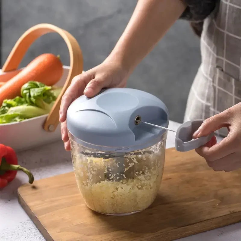 Manual Vegetable & Garlic Chopper – 500ml / 900ml