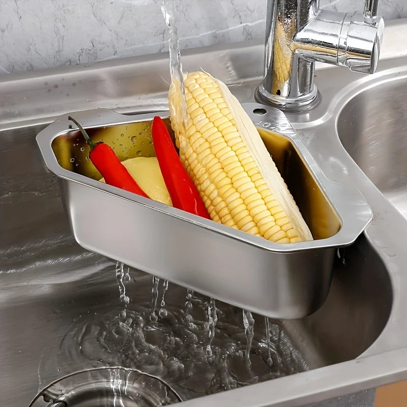 Stainless Steel Sink Drain Filter Basket – 24.5cm