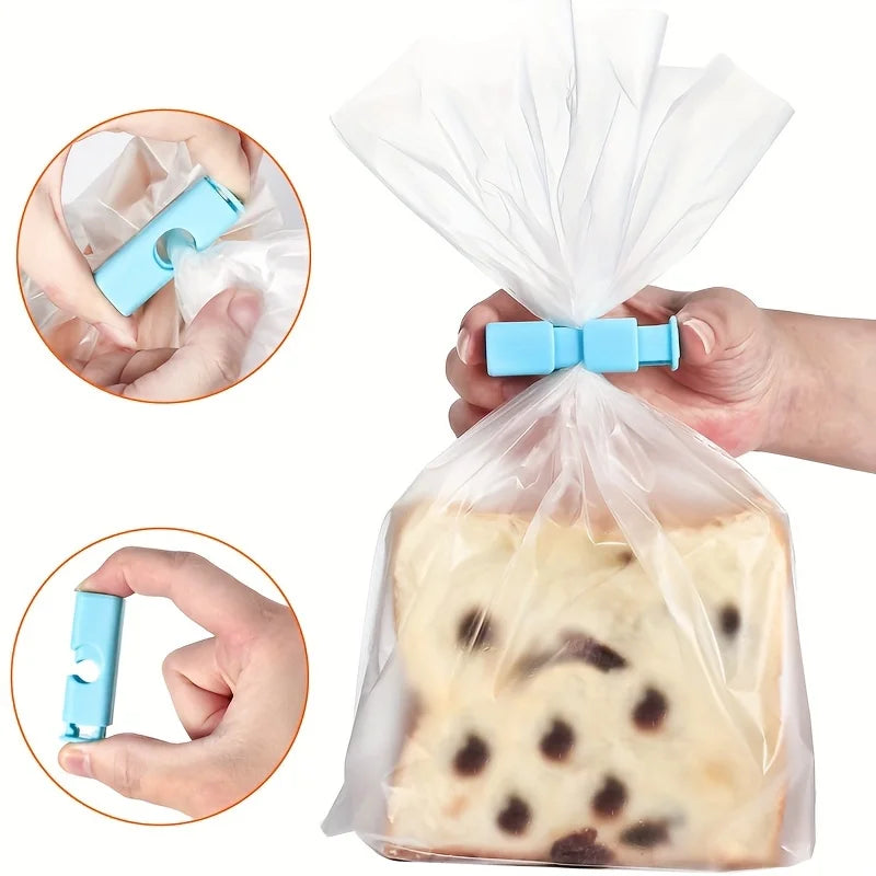 Reusable Plastic Food Bag Clips – 4/20-Piece Set
