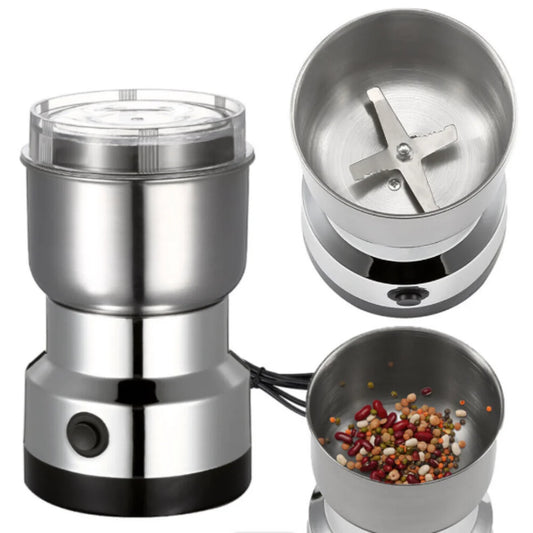 Electric Coffee & Spice Grinder – 150W Stainless Steel Blade