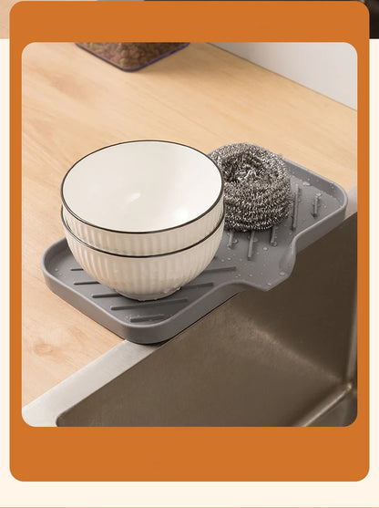 Silicone Sink Tray with Drainage – Small & Large Sizes