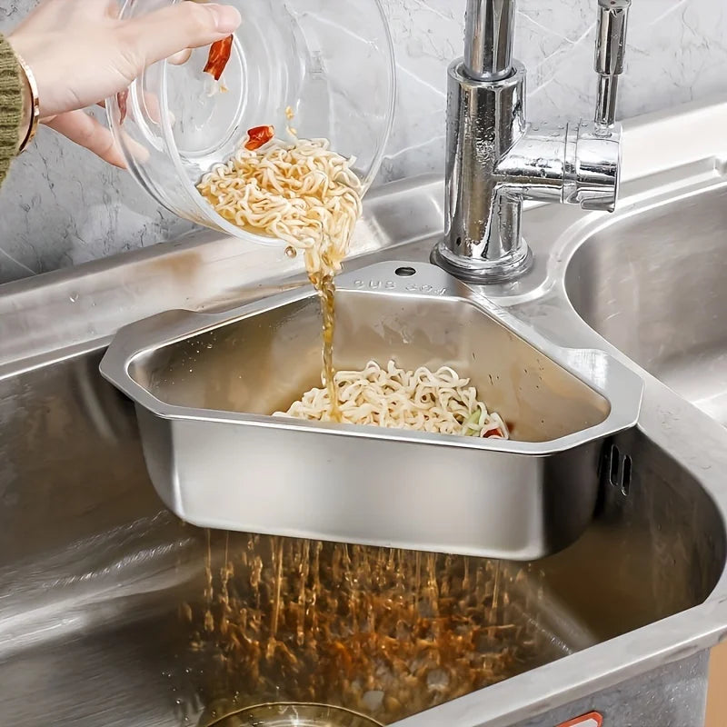 Stainless Steel Sink Drain Filter Basket – 24.5cm