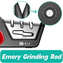 4-in-1 Kitchen Knife & Scissor Sharpener