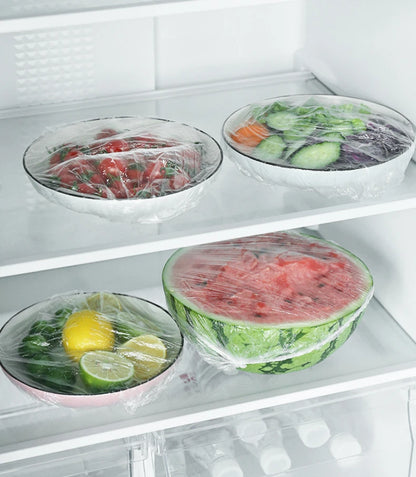 Colorful Elastic Food Covers – Disposable Bowl & Fruit Covers