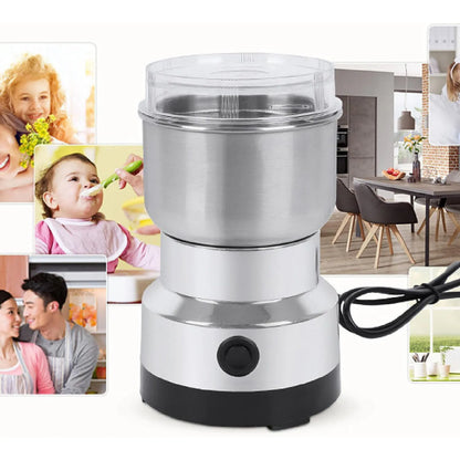 Electric Coffee & Spice Grinder – 150W Stainless Steel Blade