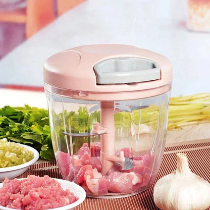 Manual Vegetable & Garlic Chopper – 500ml / 900ml