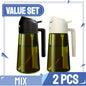 2-in-1 Oil Sprayer & Dispenser Bottle – 500ml