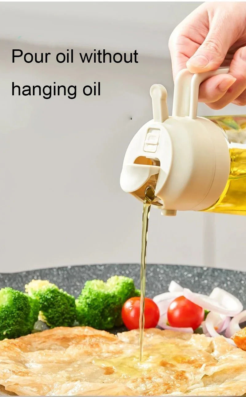 2-in-1 Oil Sprayer & Dispenser Bottle – 500ml