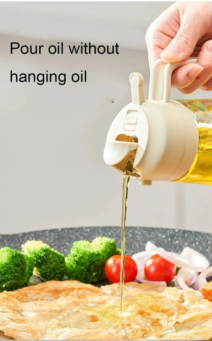 2-in-1 Oil Sprayer & Dispenser Bottle – 500ml