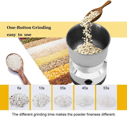 Electric Coffee & Spice Grinder – 150W Stainless Steel Blade