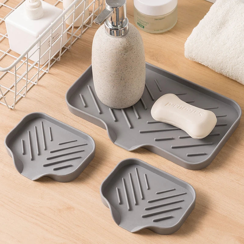 Silicone Sink Tray with Drainage – Small & Large Sizes