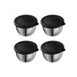Stainless Steel Sauce Cups with Lids – 75ml