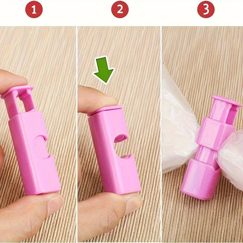 Reusable Plastic Food Bag Clips – 4/20-Piece Set