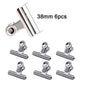 6-Piece Stainless Steel Bulldog Clips – Food Bag & Office Clips