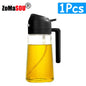 2-in-1 Plastic Oil Sprayer & Dispenser Bottle – 500ml