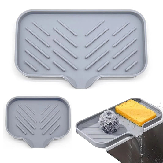 Silicone Sink Tray with Drainage – Small & Large Sizes