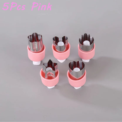 Fruit & Vegetable Shaped Cutters – 3/5/8-Piece Set