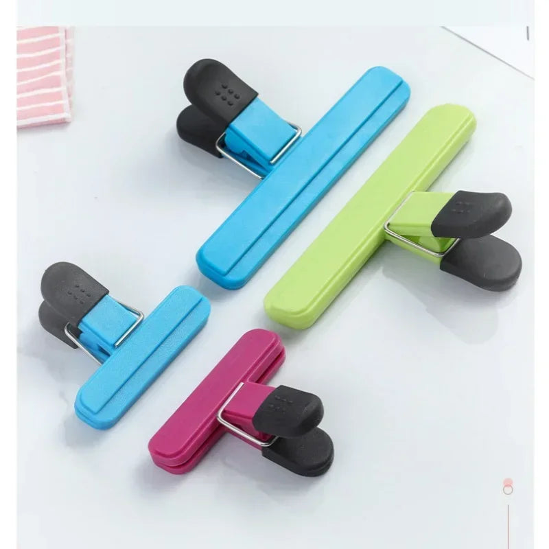 Reusable Plastic Food Bag Clips – 6-Piece Set