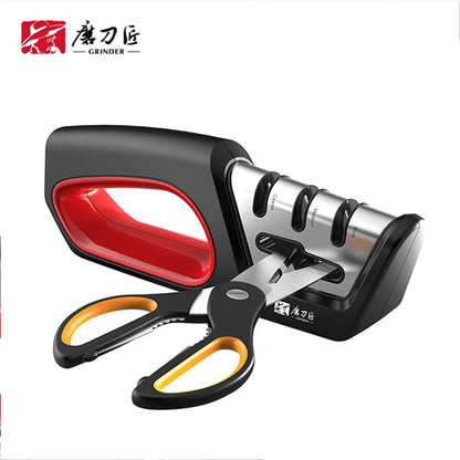 4-in-1 Kitchen Knife & Scissor Sharpener