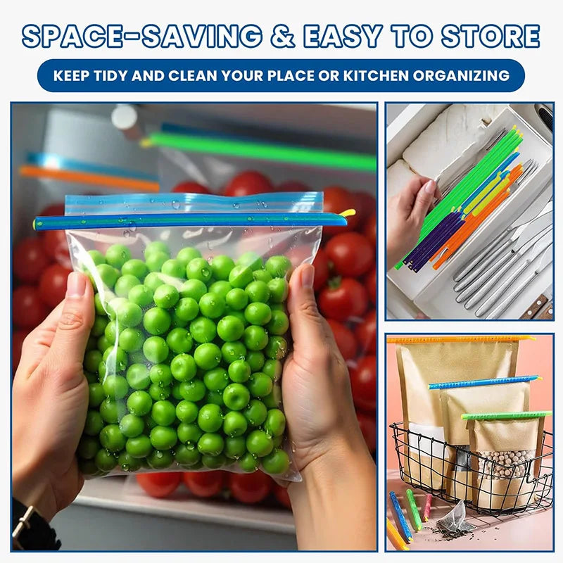 Reusable Plastic Food Bag Sealing Clips – 5/10 Pieces