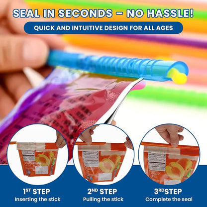 Reusable Plastic Food Bag Sealing Clips – 5/10 Pieces