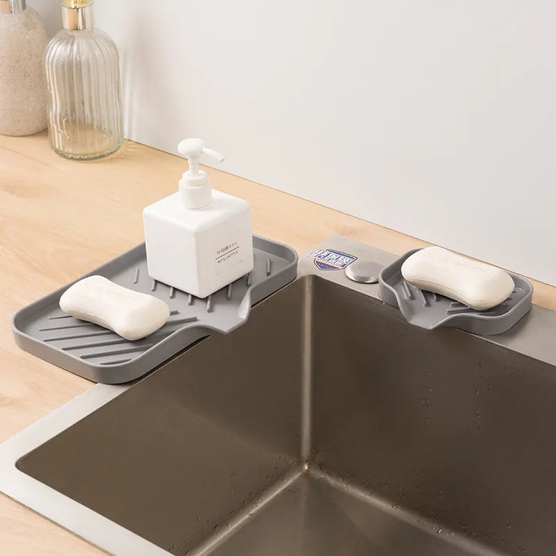 Silicone Sink Tray with Drainage – Small & Large Sizes