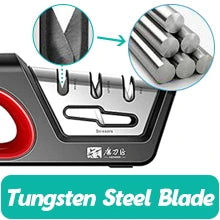 4-in-1 Kitchen Knife & Scissor Sharpener