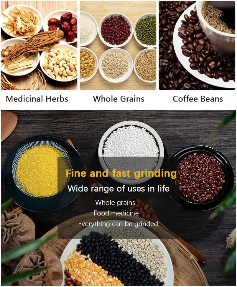 Electric Coffee & Spice Grinder – 150W Stainless Steel Blade