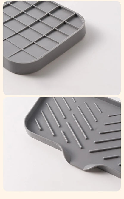 Silicone Sink Tray with Drainage – Small & Large Sizes