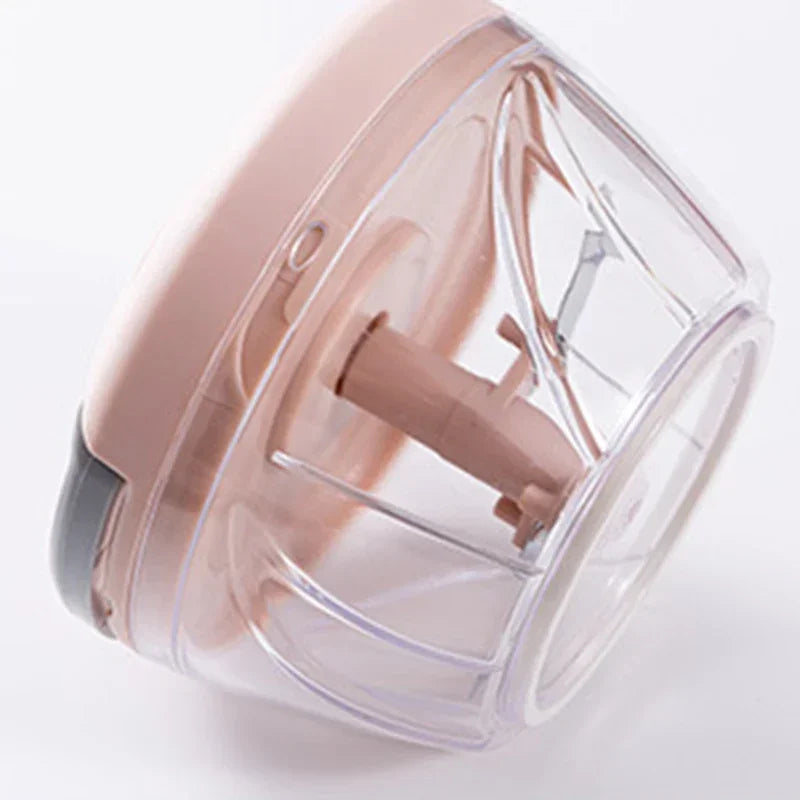 Manual Food Chopper with Stainless Steel Blades – 500ml / 900ml