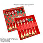 Christmas Stainless Steel Spoon & Fork Set – Santa Design