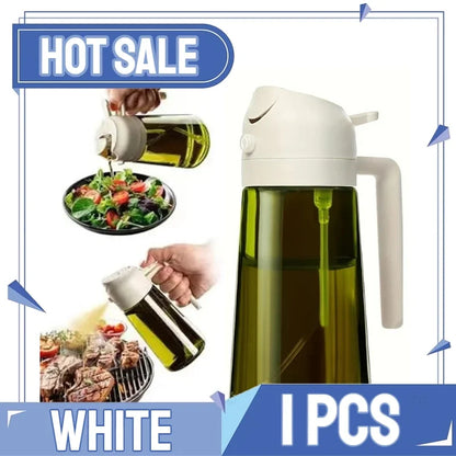 2-in-1 Oil Sprayer & Dispenser Bottle – 500ml