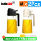 2-in-1 Plastic Oil Sprayer & Dispenser Bottle – 500ml