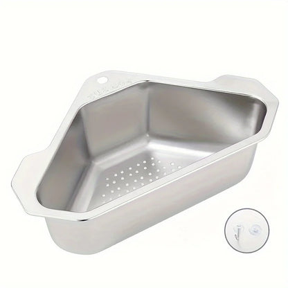 Stainless Steel Sink Drain Filter Basket – 24.5cm