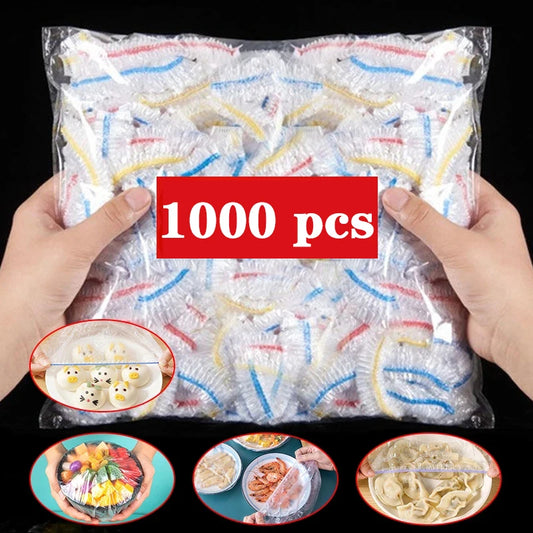 Colorful Elastic Food Covers – Disposable Bowl & Fruit Covers
