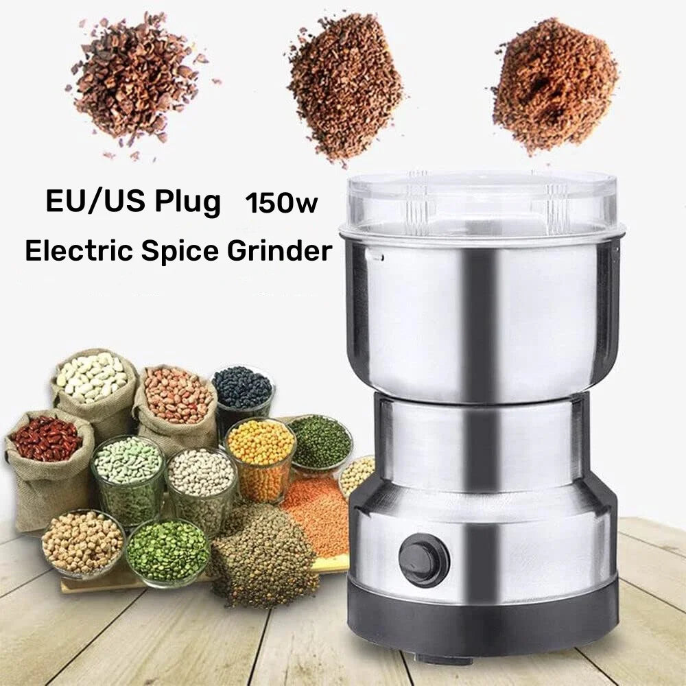 Electric Coffee & Spice Grinder – 150W Stainless Steel Blade