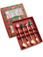 Christmas Stainless Steel Spoon & Fork Set – Santa Design